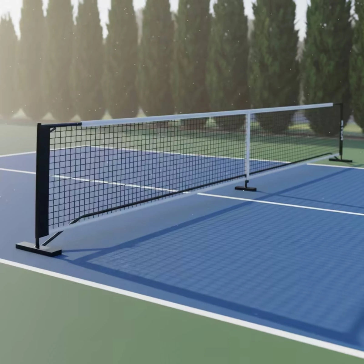 Portable Regulation Pickleball Net with Carrying Bag Pickleball Net Set PLUSH