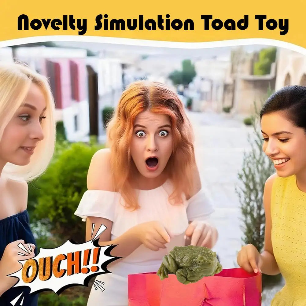 Toad Frog Squishy Squeeze Toy – Funny Gift & Desk Decor Squishy Squeeze Toy PLUSH