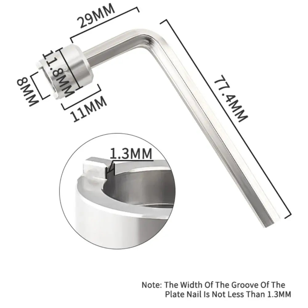 MTB Chainring Screw Wrench – Stainless Steel Bolt Nut Tool Bike Repair Wrench PLUSH