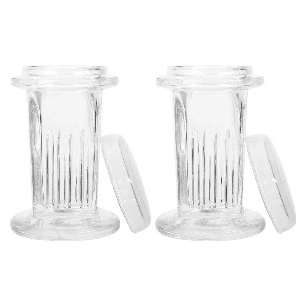 2-Pack Clear Glass Slide Staining Jars | Lab Specimen Tanks Lab Staining Jars PLUSH Default Title