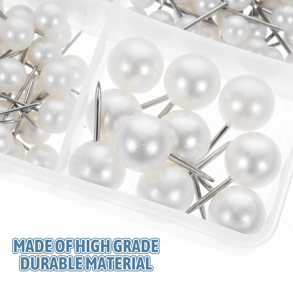 200Pcs Ball Head Straight Pins – Sewing, Craft & Bulletin Board Straight Pins Set PLUSH