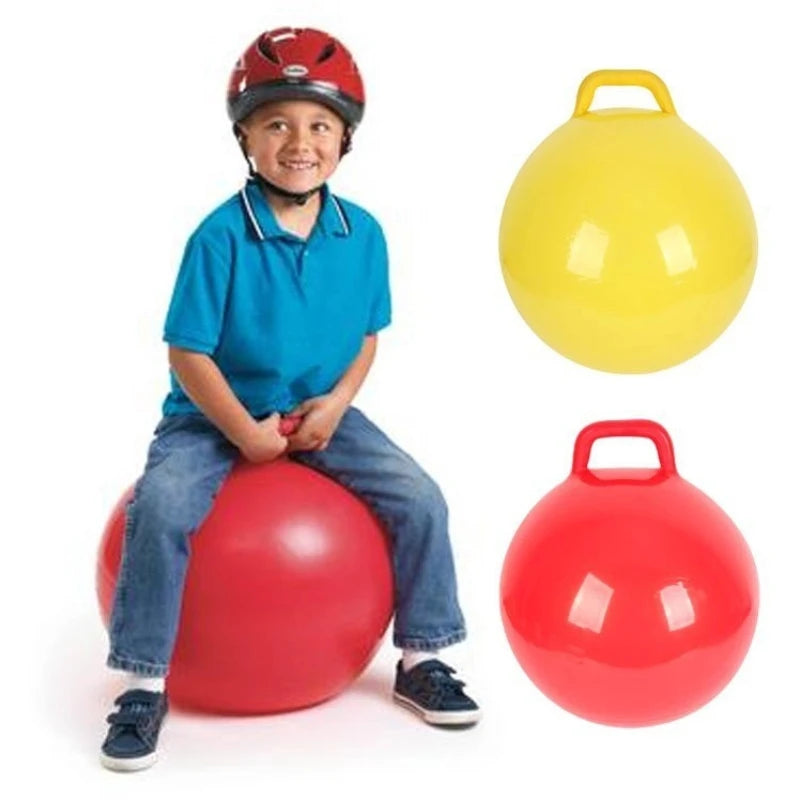 Kids Inflatable Hop Ball 45cm – Outdoor Jumping Toy Kids Hop Ball PLUSH