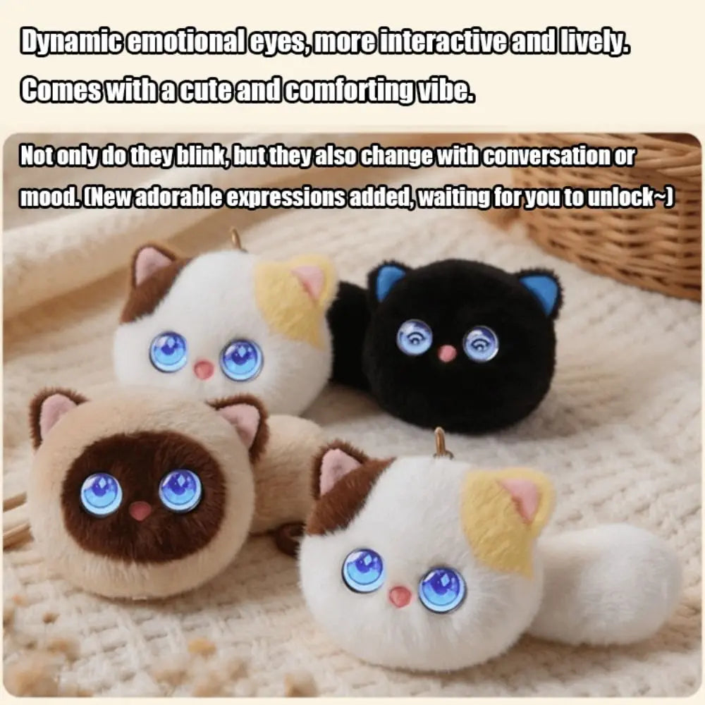 AI Interactive Cat Plush Pendant – Smart Voice Companion AI Plush Toy PLUSH