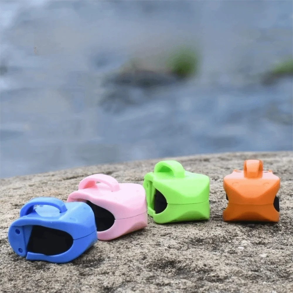 5pcs Anti-Slip Fishing Rod Holder Clips – Quick-Attach Grip Fishing Rod Clip PLUSH