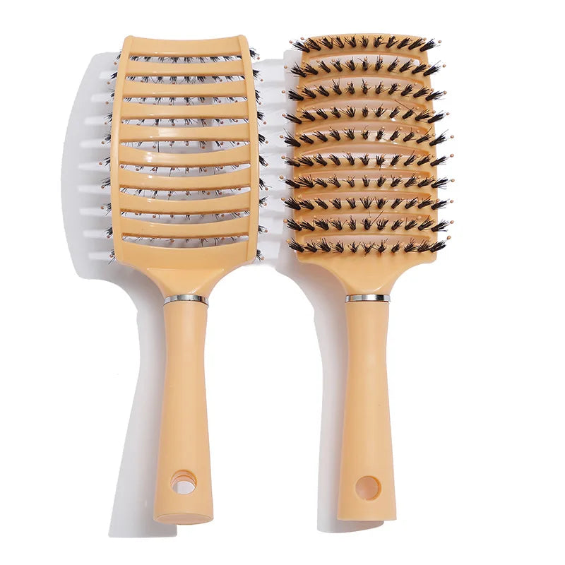 Large Plate Hair Comb – Detangling & Scalp Massage Tool Hair Comb PLUSH No.7 1pc
