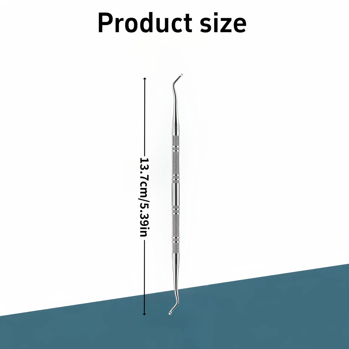 3pcs Stainless Steel Toenail Care Hook Lifter & File Set Nail Care Tool Set PLUSH