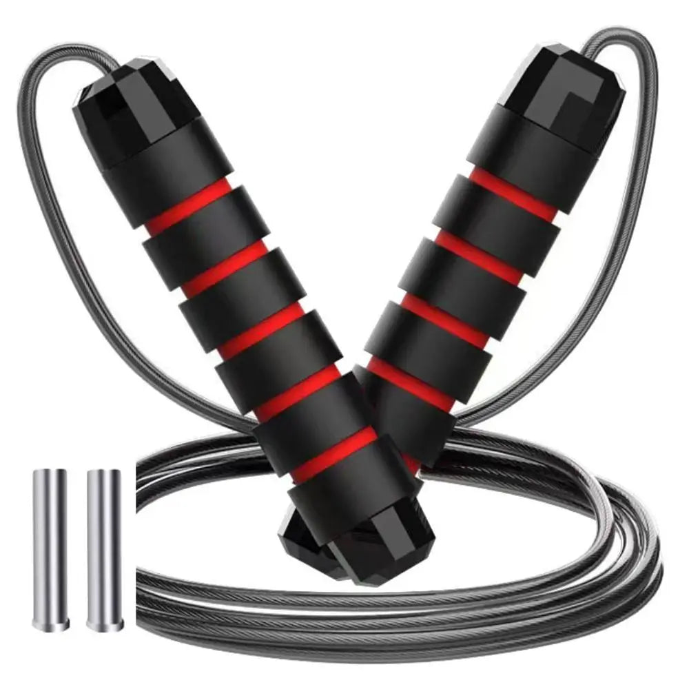 Adjustable Jump Rope – Foam Handles & Ball Bearing Speed Rope Speed Jump Rope PLUSH