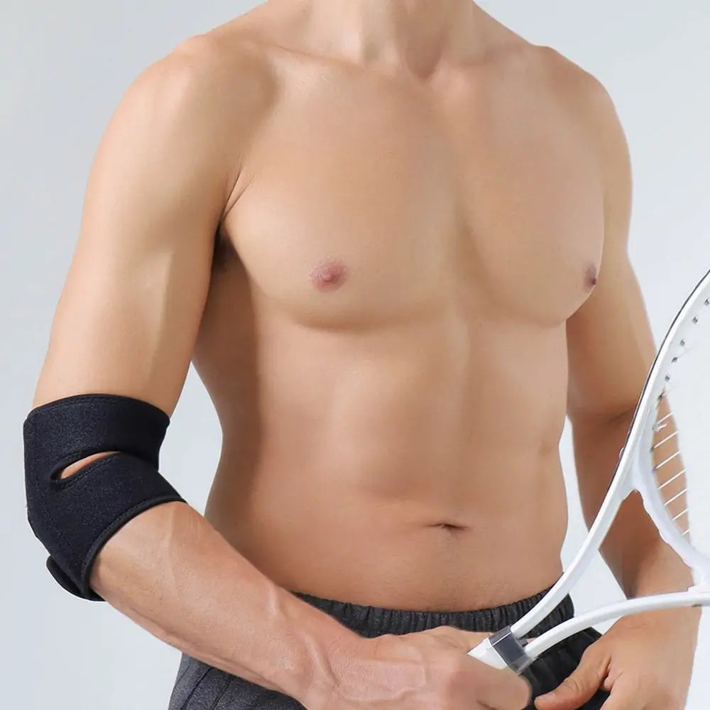 Adjustable Elbow Support Brace – Breathable Elastic Strap Elbow Support Brace PLUSH
