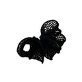 Elastic Sleeve Shorteners 5pcs – Non-Slip Cuff Fasteners Sleeve Fastener Bands PLUSH Black