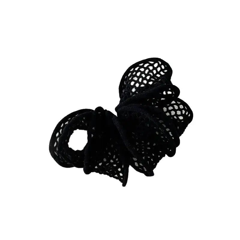 Elastic Sleeve Shorteners 5pcs – Non-Slip Cuff Fasteners Sleeve Fastener Bands PLUSH Black