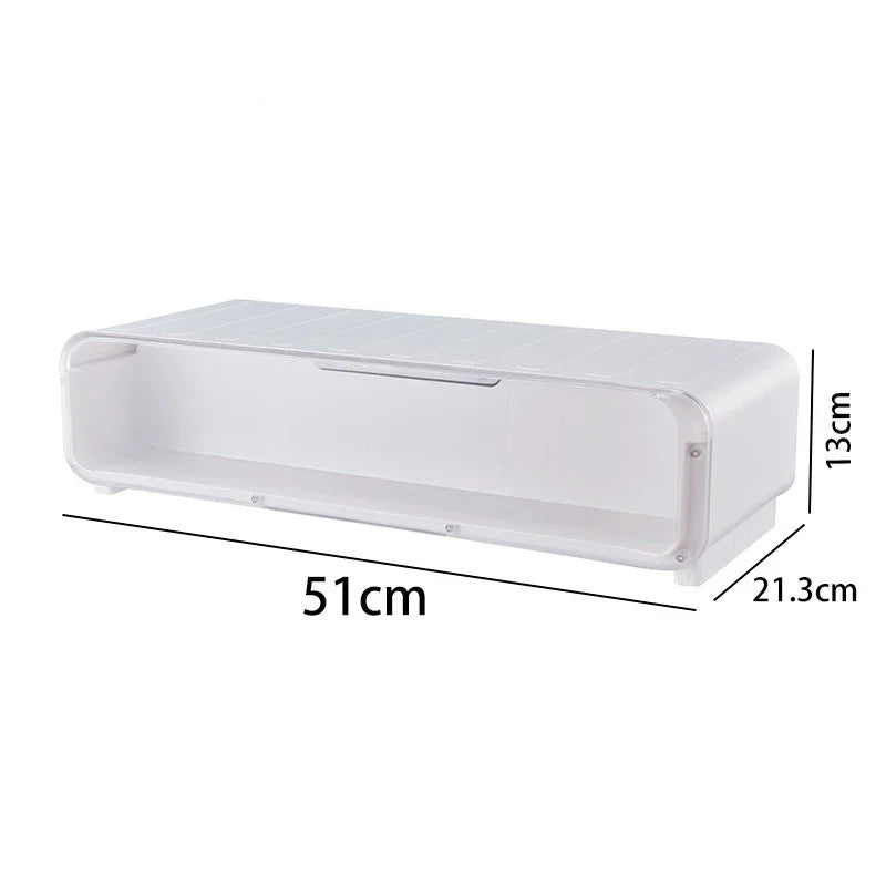 Transparent Monitor Stand & Display Shelf for Collectibles Monitor Stand & Shelf PLUSH A