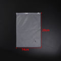 Matte Frosted Ziplock Bags – Jewelry & Craft Storage Pouches Ziplock Storage Bags PLUSH 14X20cm 10pcs