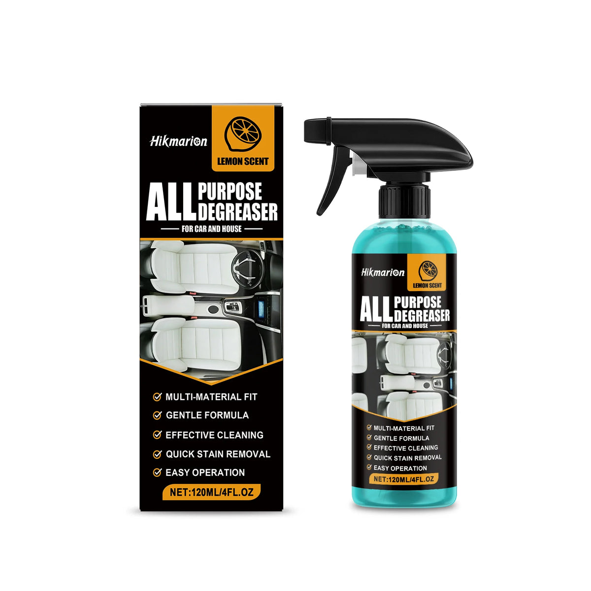 Hikmarion Multi-Purpose Degreaser – Car & Home 120ml Multi-Purpose Degreaser PLUSH 120ml Boxed