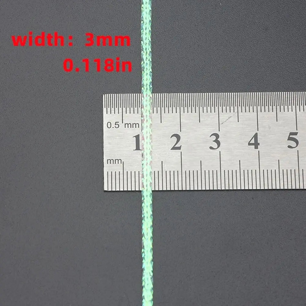 Iridescent Fish-Scale Flash Strands 3mm 8m – Fly Tying Material Fly Tying Material PLUSH