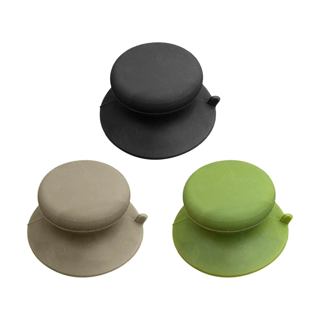 Silicone Universal Pot Lid Knob Replacement | Suction Handle Cookware Lid Knob PLUSH