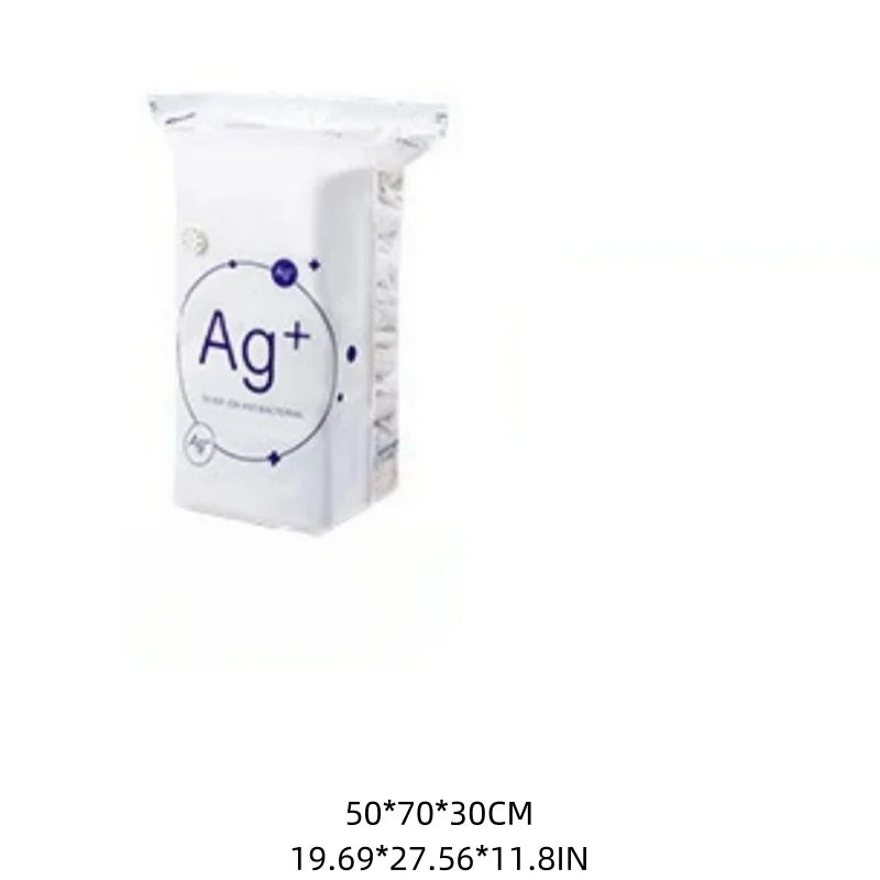 TAILI Antibacterial Vacuum Storage Bags – No Pump Needed Vacuum Storage Bags PLUSH 3D Vacuum Bag M