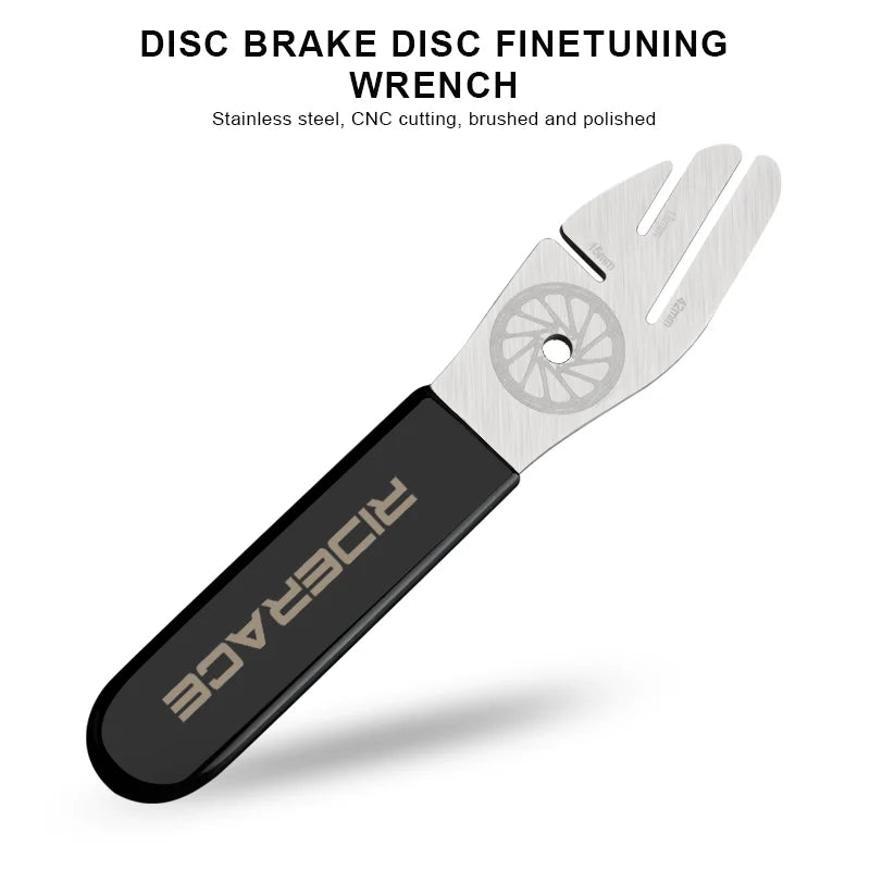 RIDERACE Disc Brake Rotor Alignment Truing Tool for MTB Bike Repair Tool PLUSH