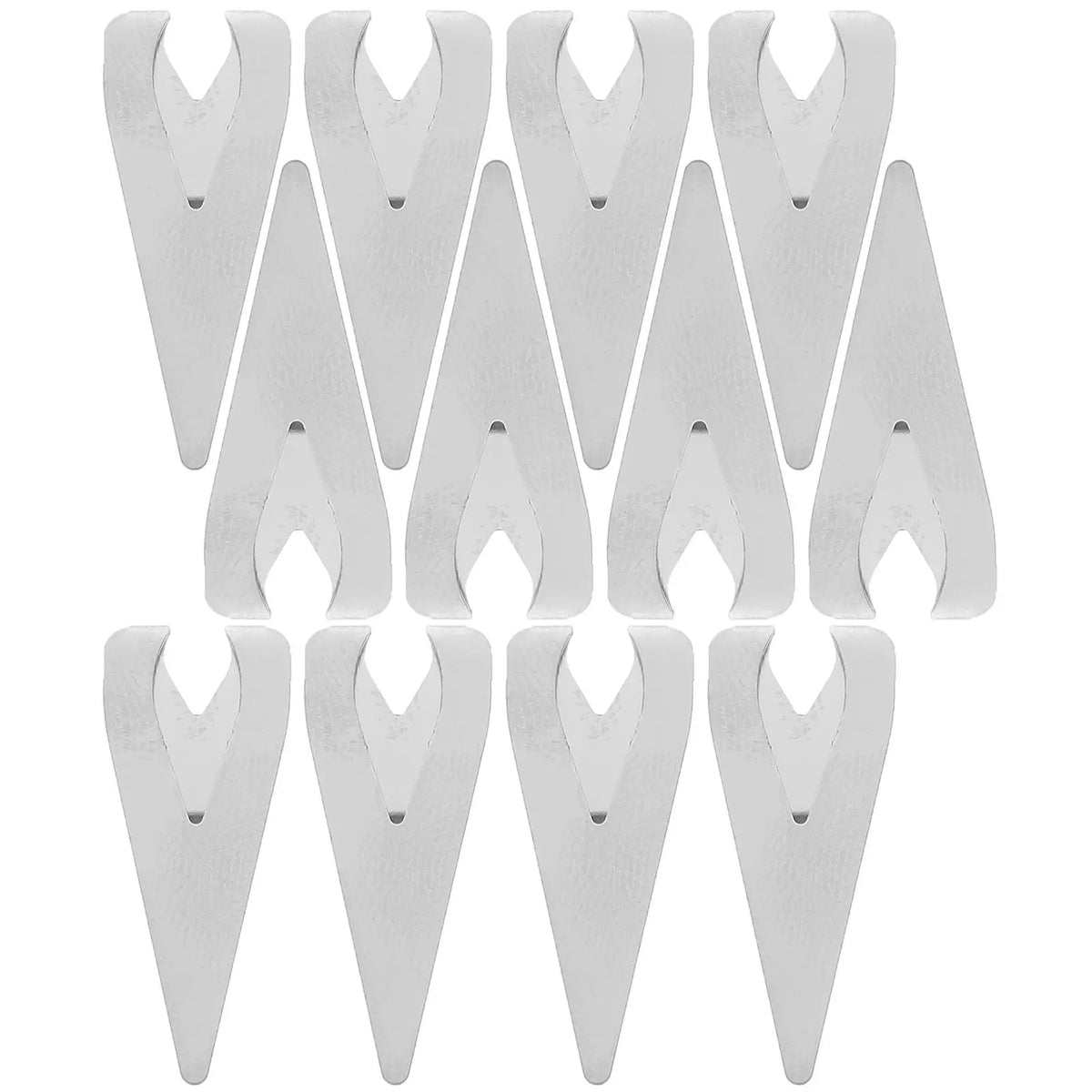 12-Pack Metal Book Page Clips & Bookmark Holders – Silver Metal Bookmark Clips PLUSH