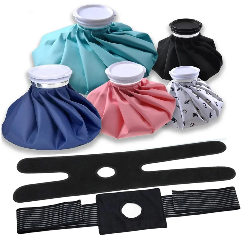 Reusable Ice Bag Set 3 Sizes – Hot & Cold Therapy Pack Ice & Heat Pack PLUSH