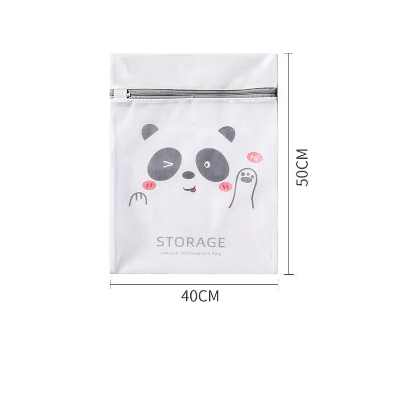 Panda Mesh Laundry Bag – Zip Wash Bag for Bras & Delicates Mesh Laundry Bag PLUSH Laundry bag 4050