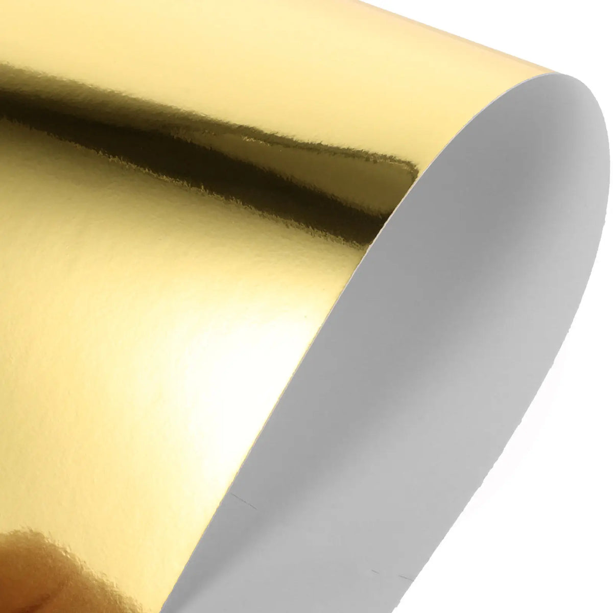 10 Sheets Gold Metallic Foil Cardstock A4 Mirror Shimmer Paper Metallic Craft Paper PLUSH