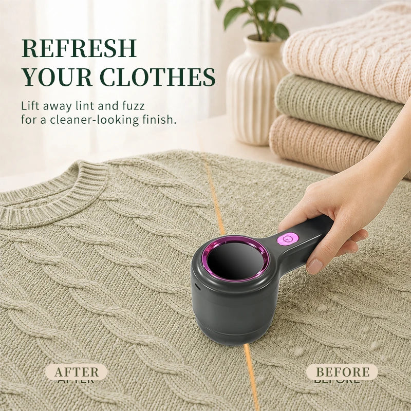 Portable Electric Hair Remover – USB Rechargeable | PLUSH Electric Hair Remover PLUSH