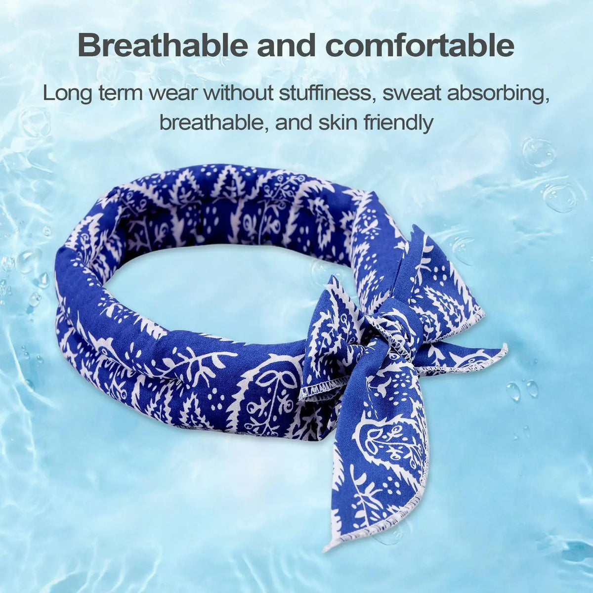 Pet Cooling Bandana Scarf for Dogs & Cats – Reusable Pet Cooling Bandana PLUSH