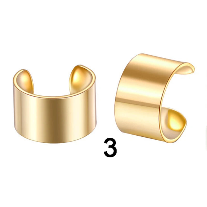 Gold Dreadlock Hair Rings, Beads & Ear Clips – 1-12pcs Hair Jewelry Cuffs PLUSH No.7 Gold-3 1pc