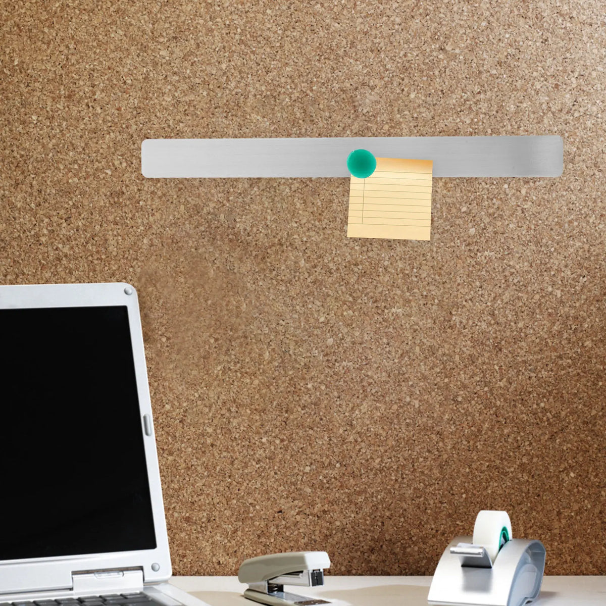 2Pcs Iron Bulletin Board Strips – Adhesive Magnetic Wall Display Magnetic Wall Strip PLUSH Default Title