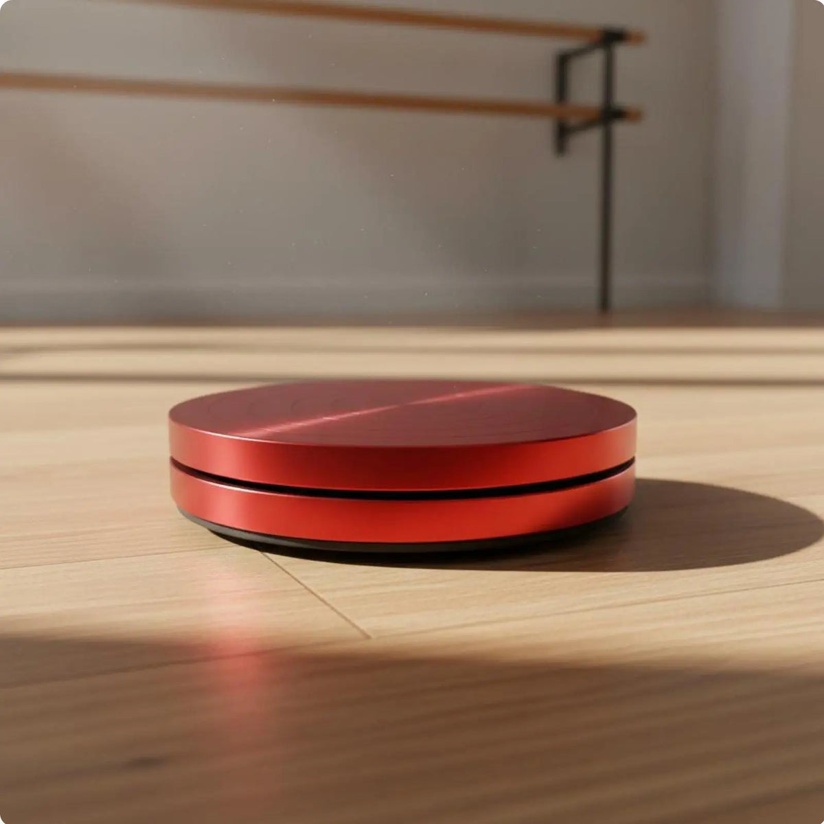 Ice Skating Spinner Precision Bearing Balance Disc Training Tool Skating Spin Trainer PLUSH RedMini