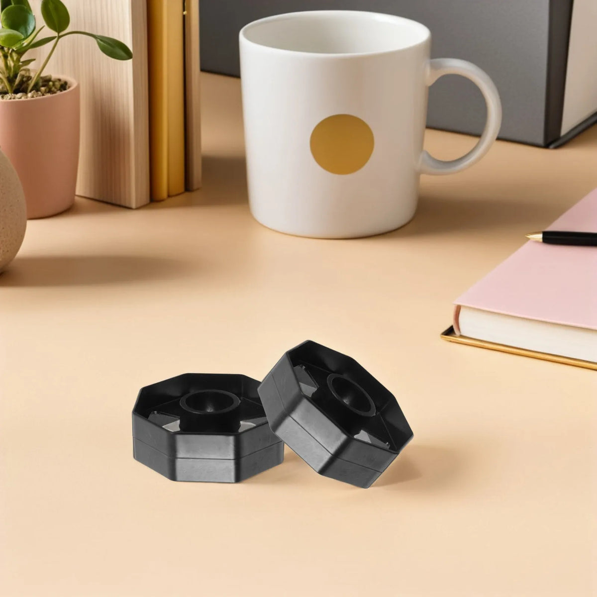 Tape Dispenser Plastic Core Roller Replacement Insert 7 Pack Tape Dispenser Parts PLUSH