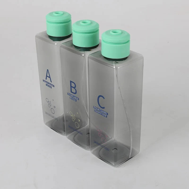 3-Pack Dermabrasion Replacement Bottles – Hydro Beauty Machine Skincare Machine Bottles PLUSH
