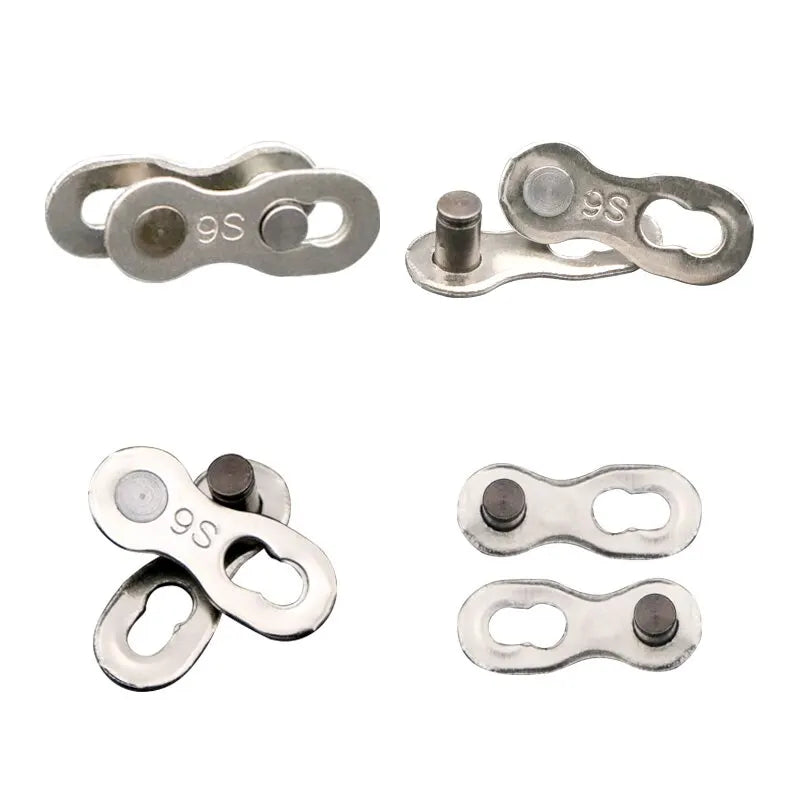 RIDERACE Quick Master Links 10/11/12 Speed Bike Chain – 5 Pairs Bike Chain Connector PLUSH