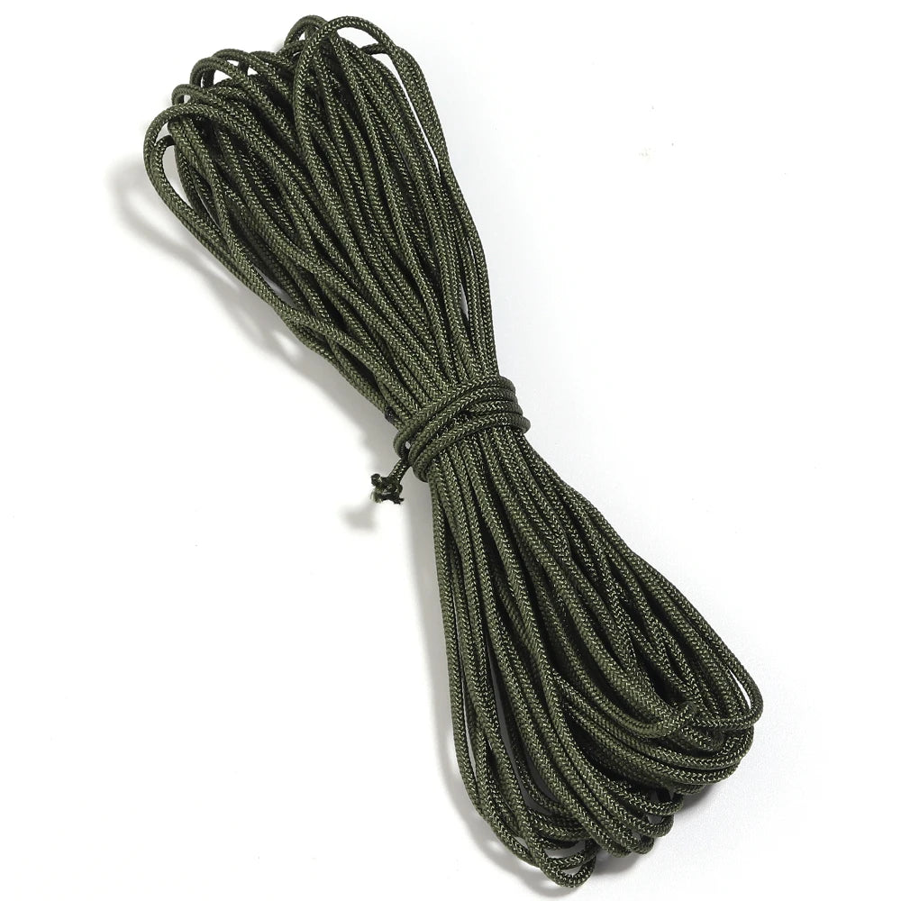 10 Yards 2mm Polyester Braided Rope – DIY Drawstring Cord Braided Craft Cord PLUSH army green