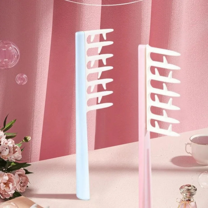 Antler Shaped Hair Seam Comb for Thick, Curly & Wavy Hair Hair Styling Comb PLUSH