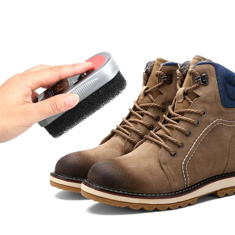 Suede Shoe Cleaning Brush – Sneakers, Boots & Leather Care Shoe Cleaning Brush PLUSH