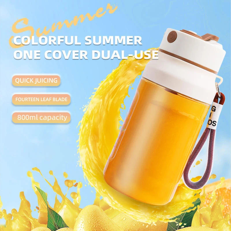 Portable Mini Blender USB Rechargeable Personal Smoothie Maker Personal Blender PLUSH