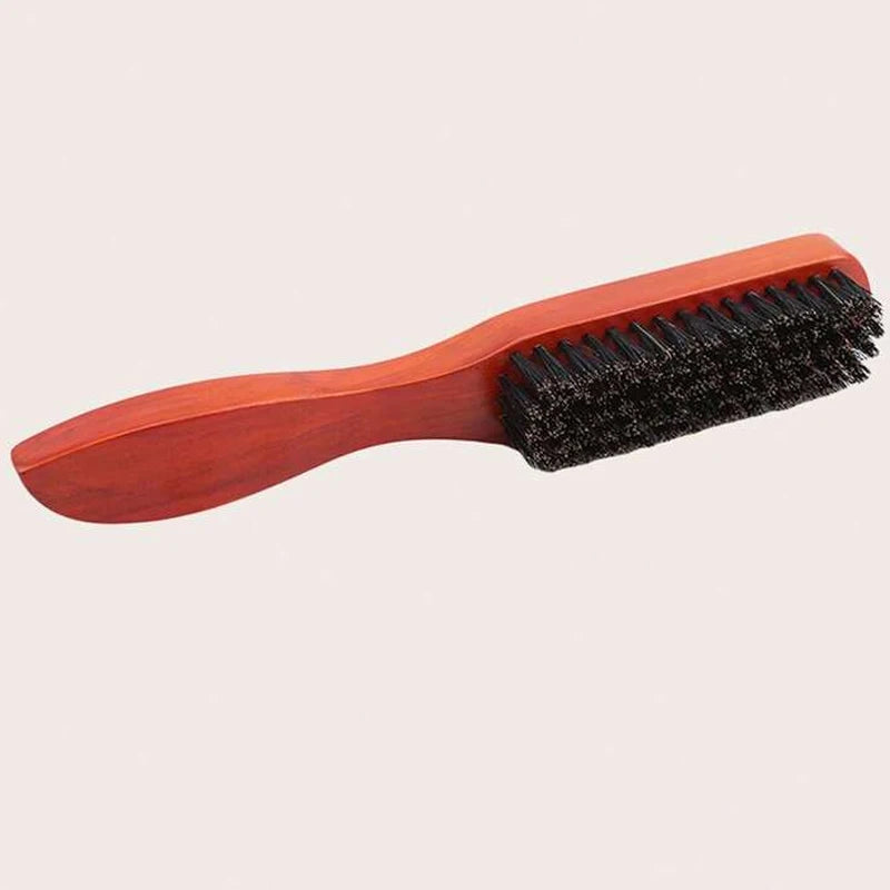 Professional Bristle Hair Brushes Wooden Handle – 2pc Set Hair Styling Brush PLUSH 1