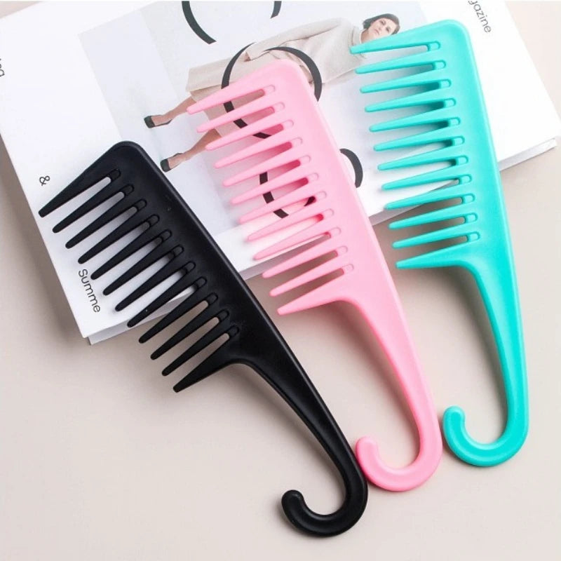 Anti-Static Wide Bending Comb for Wigs & Hair Styling Hair Styling Comb PLUSH