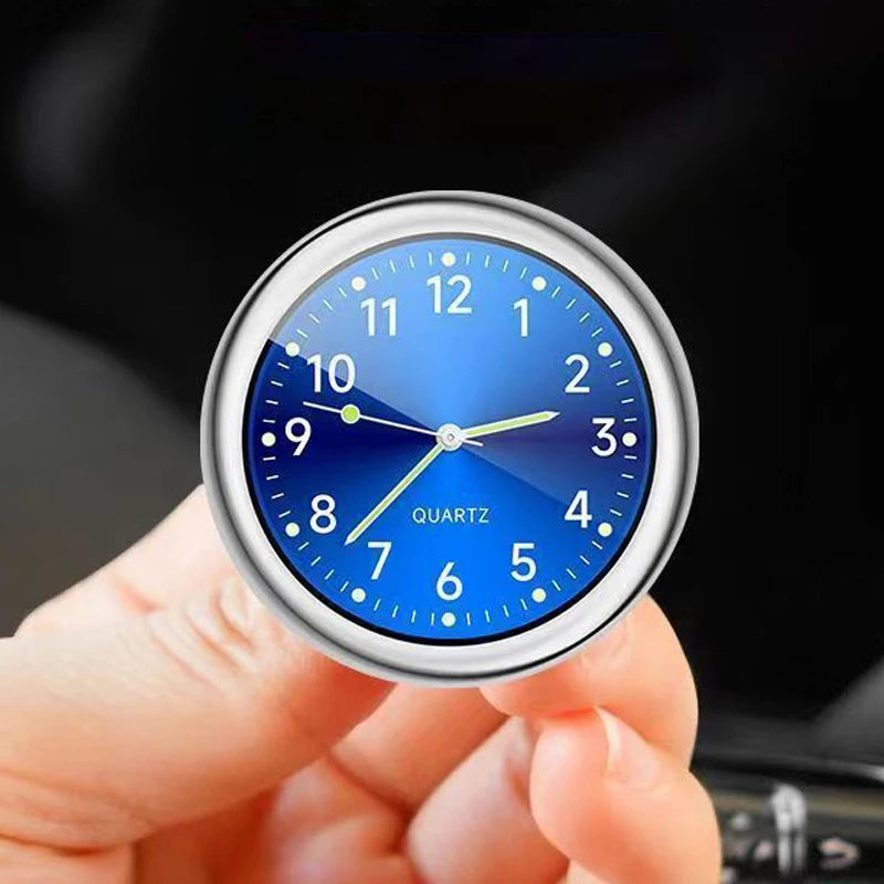 Luminous Analog Car Dashboard Clock – Mini Interior Decor Car Dashboard Clock PLUSH