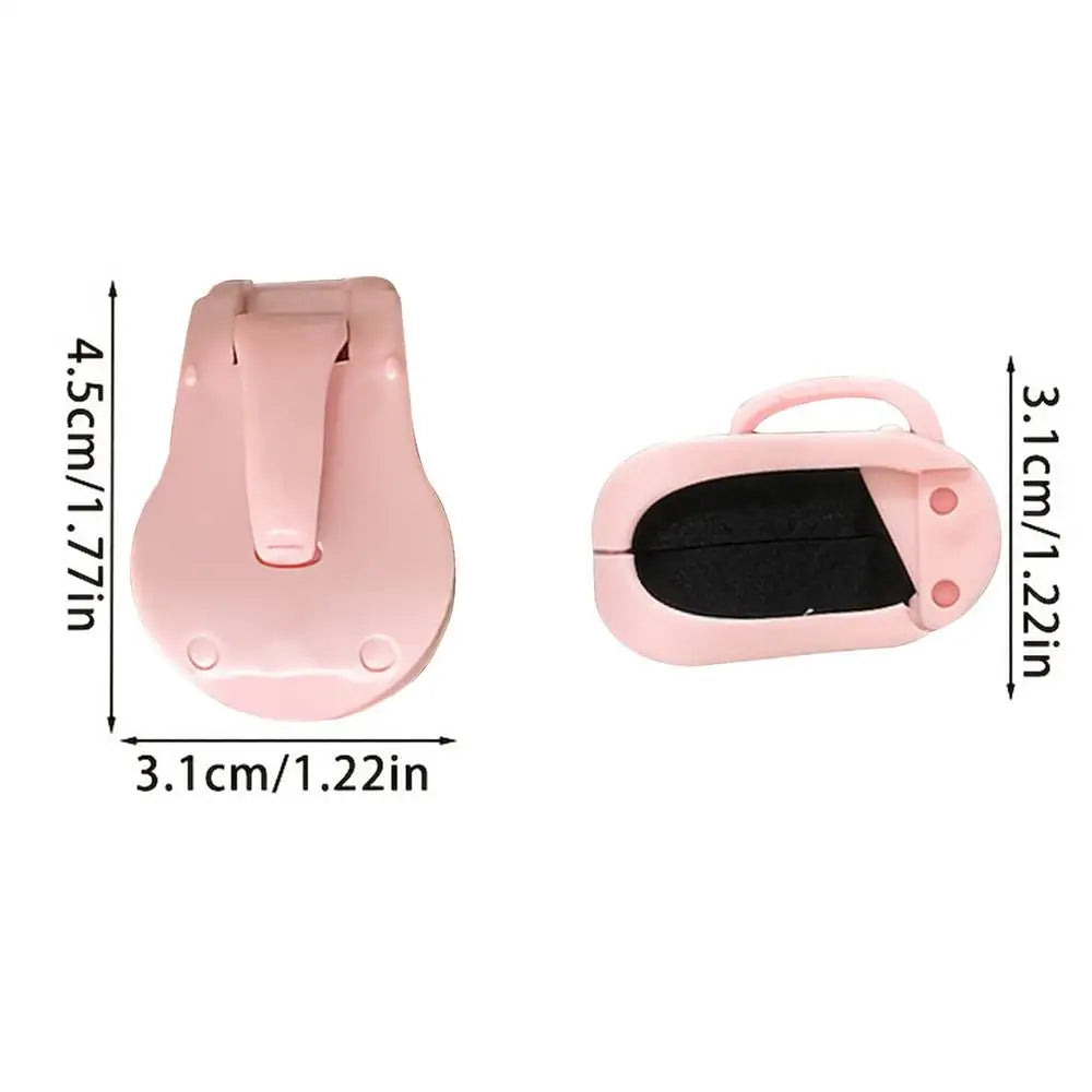 Fishing Rod Clips 4-Pack – Quick-Attach Secure Grip Holder Fishing Rod Holder PLUSH Pink 4Pcs