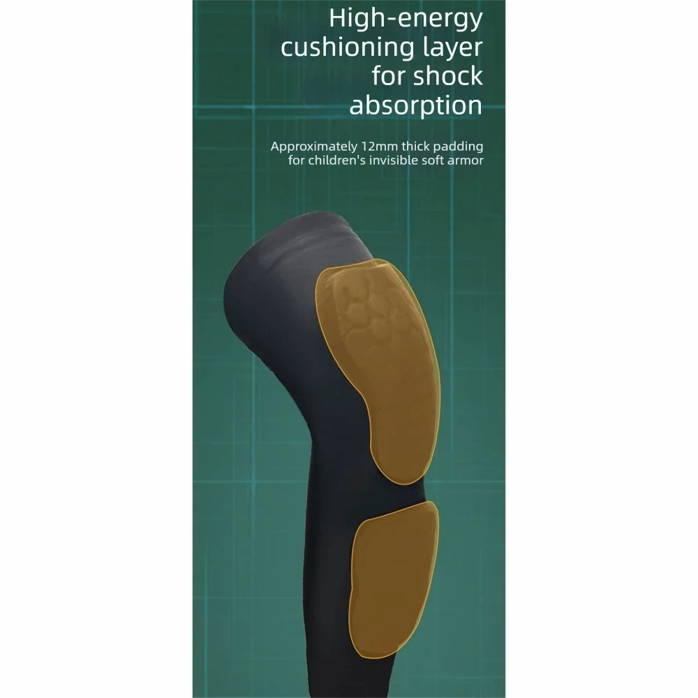 Breathable Honeycomb Padded Knee Pad – Non-Slip Sports Brace Knee Pad Sleeve PLUSH