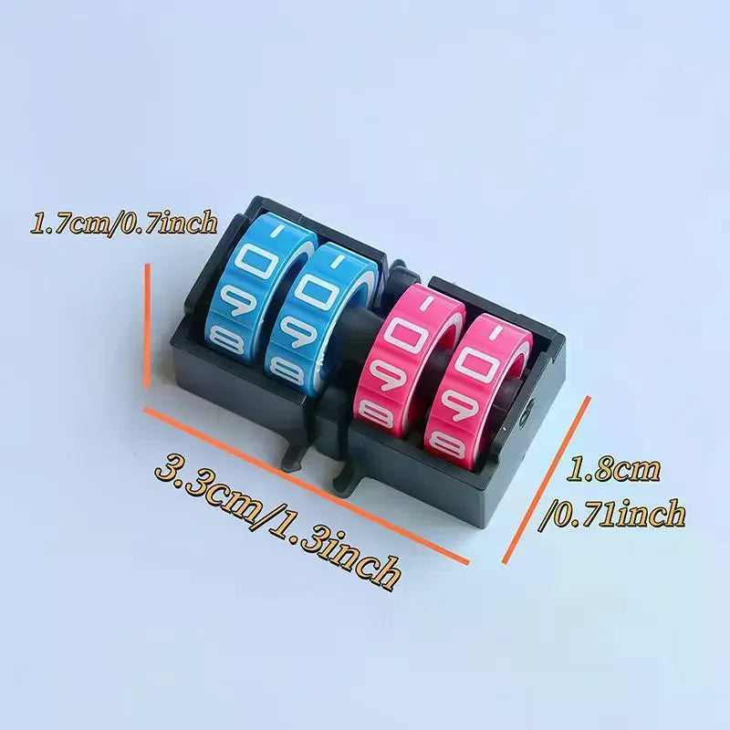 Portable Board Game Score Tracker – Digital Wheel Scorekeeper Game Score Tracker PLUSH