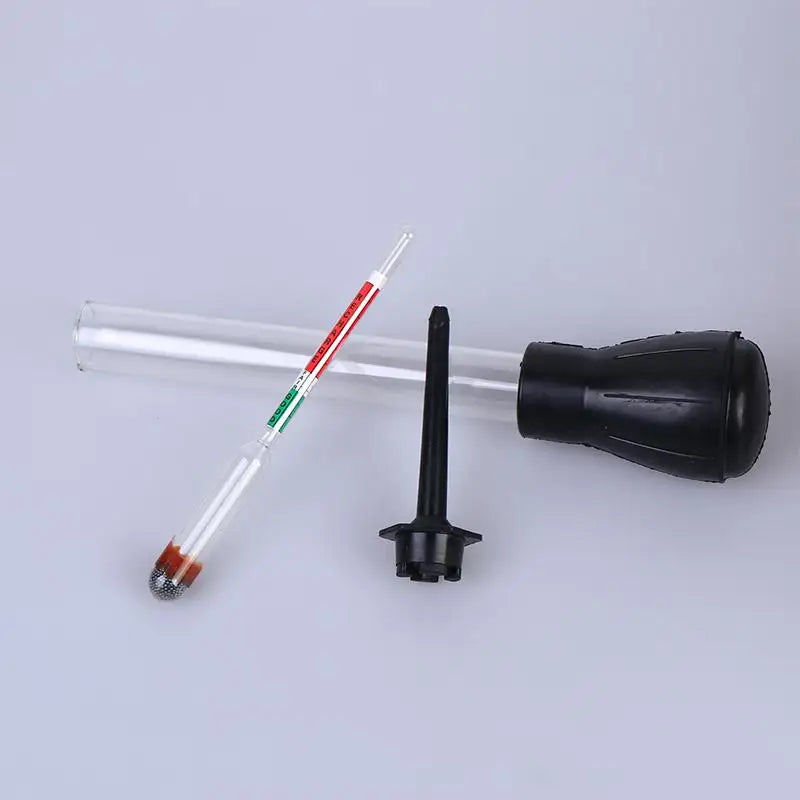 Battery Hydrometer Electrolyte Density Tester 1.10–1.30 Range Battery Hydrometer PLUSH
