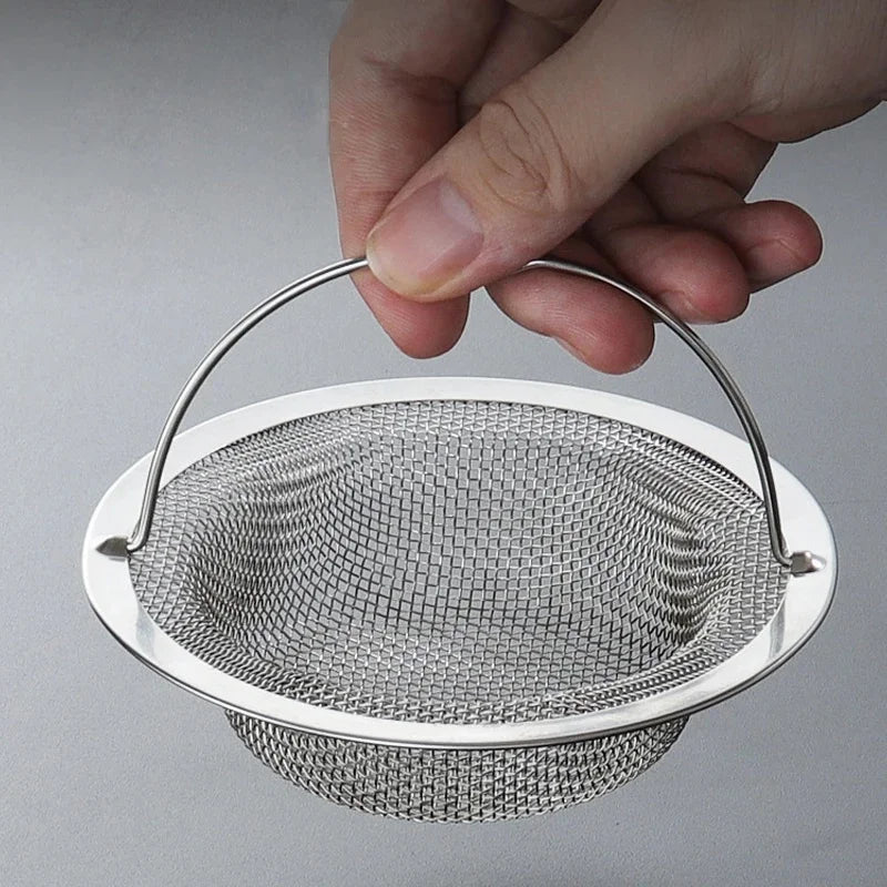 Stainless Steel Kitchen Sink Strainer & Anti-Clog Drain Filter Sink Drain Strainer PLUSH