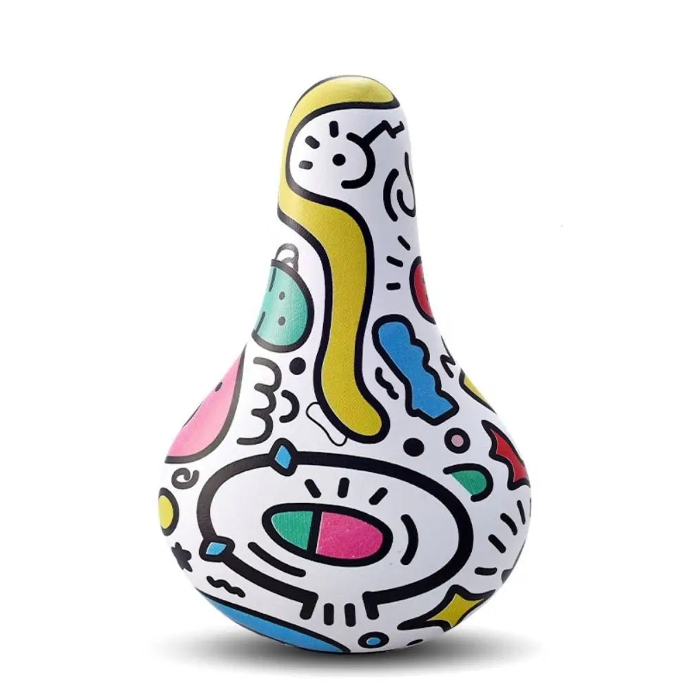Kids Cartoon Bicycle Saddle – Soft PU Foam Bike Seat Kids Bike Saddle PLUSH