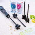 Resin Mixer Paddle – Epoxy & Paint Stirrer Drill Attachment Drill Mixer Attachment PLUSH black