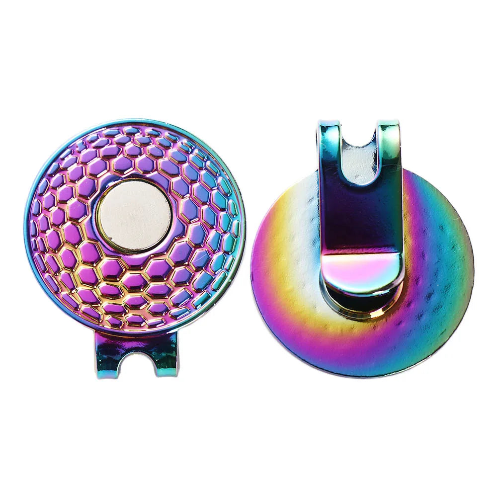 Magnetic Golf Ball Marker & Hat Clip – 20/25mm Metal Cap Clip Golf Ball Marker PLUSH 25cm colorful