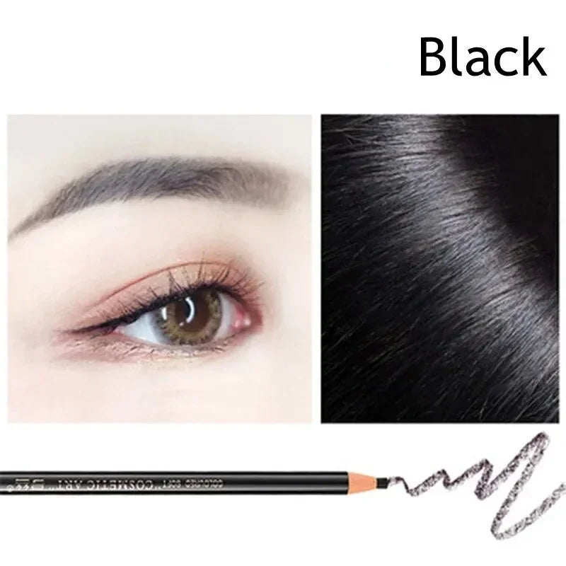 Reusable Eyebrow Stencil Set – 6 DIY Brow Shaper Styles Eyebrow Stencil Set PLUSH Black 1PC