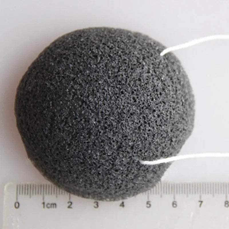 Natural Konjac Face Cleansing Sponge 4-Pack – Gentle Exfoliator Facial Cleansing Sponge PLUSH
